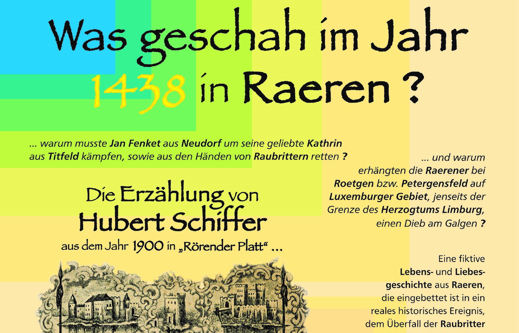Buchvorstellung Raubritter von Reifferscheidt