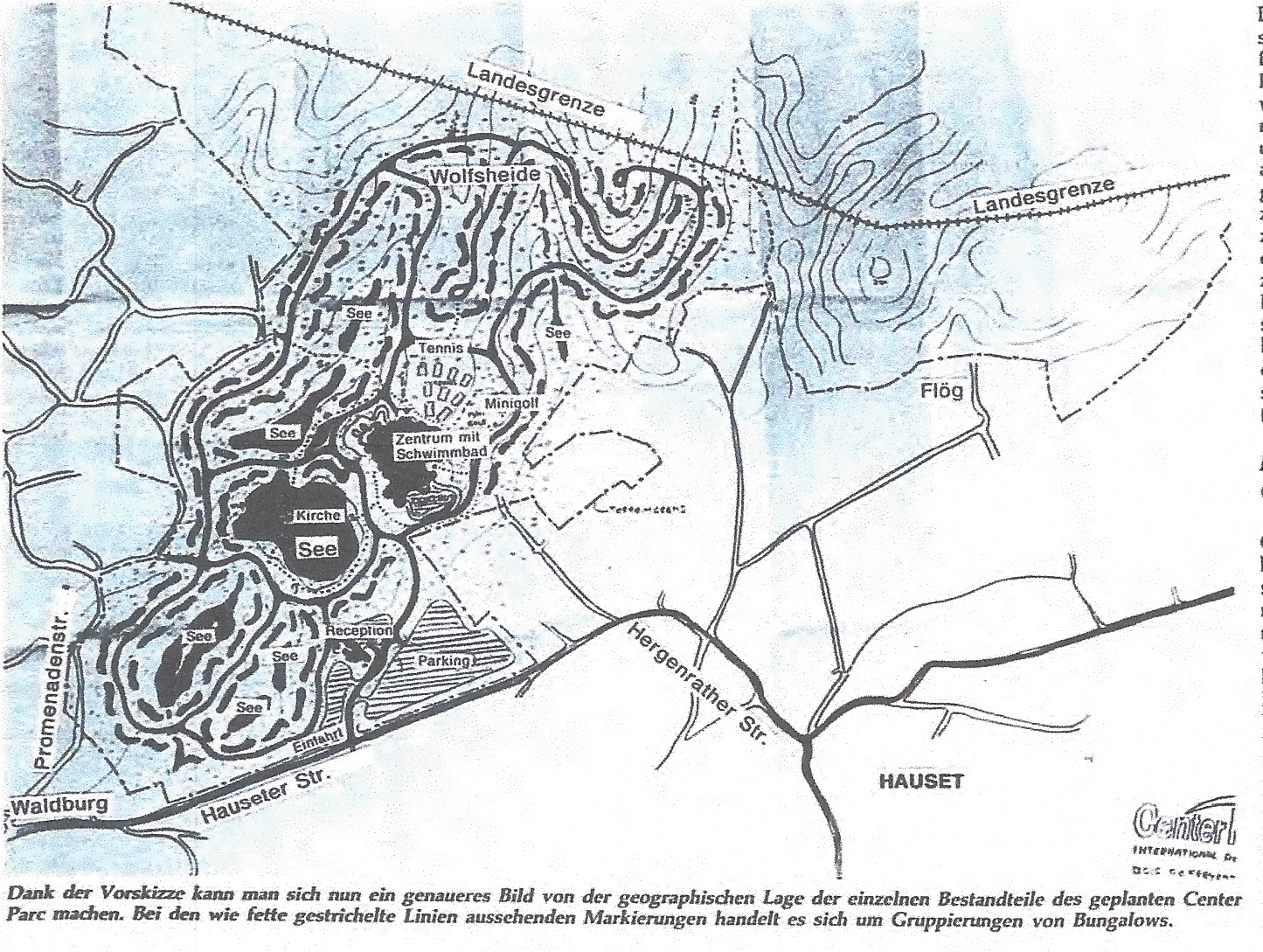 Umweltschutz in Raeren vor 40 Jahren - Center Parcs
