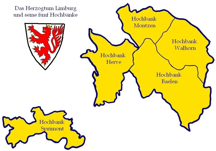 Hochbanken im Herzogtum Limburg