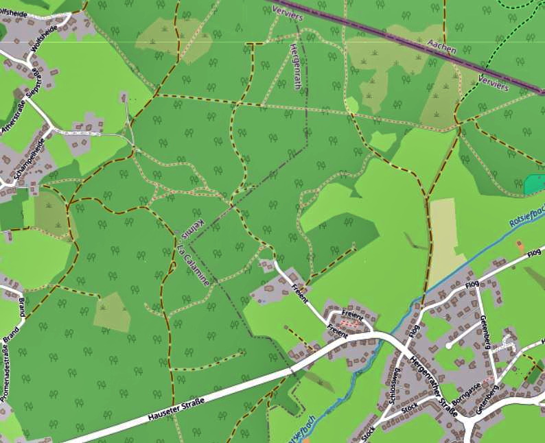 Das Gelände Brennhaag