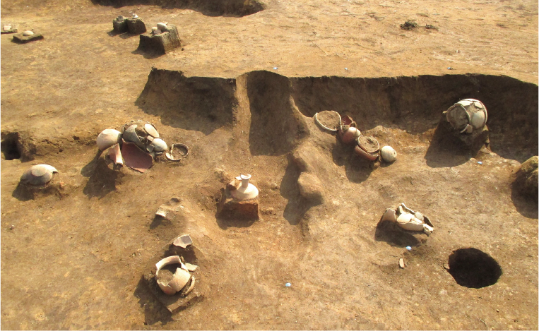 カマド周辺遺物出土状態_西