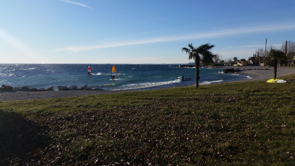 Surfing at christmas