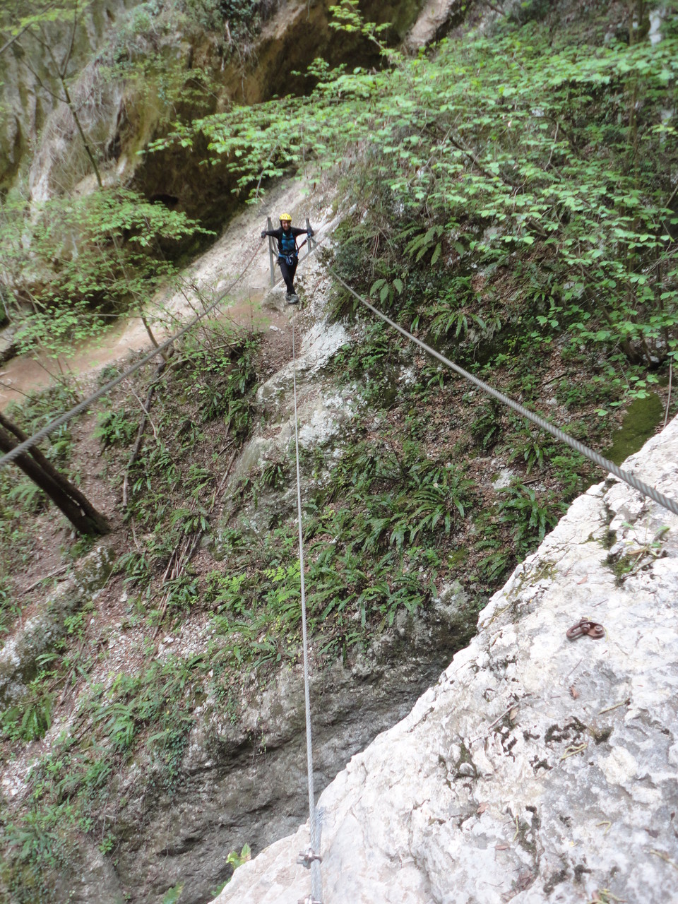 Drahtseilbrücke