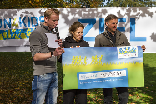 Moderation «run4kids» 2015, Urs Sahli Eventmoderation 