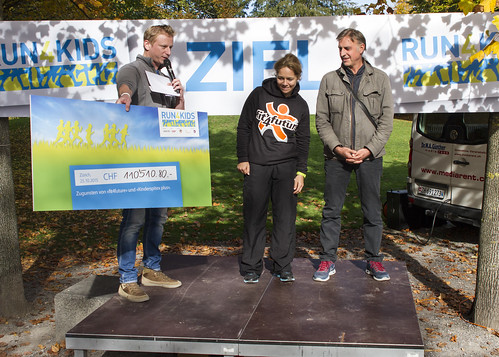 Moderation «run4kids» 2015, Urs Sahli Eventmoderation 