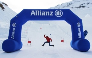 Moderation Urs Sahli Allianz Suisse Skicup 2013