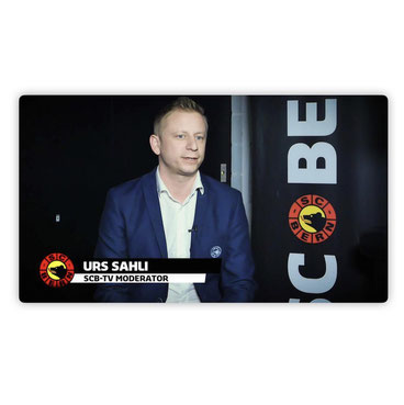 Moderation, Moderator Urs Sahli aus Bern 