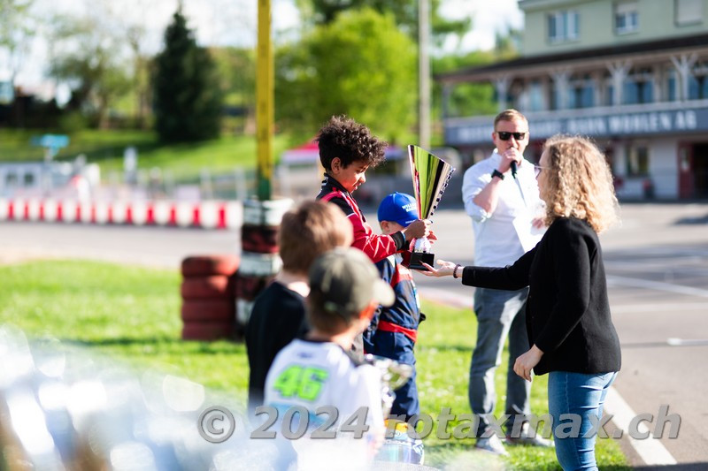 Moderation Rotax Max Challenge Schweiz, April 2025, Urs Sahli Moderator und Sprecher