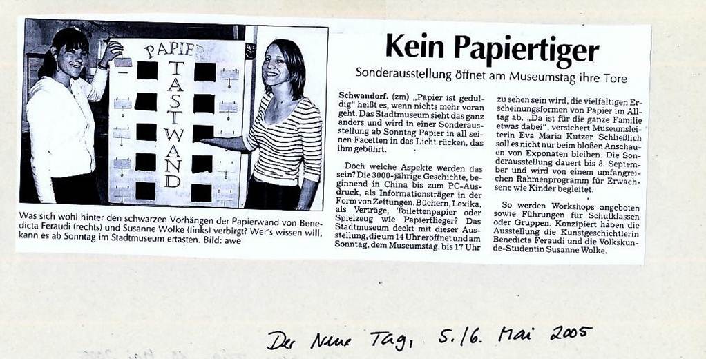 Der Neue Tag, 05.05.2005