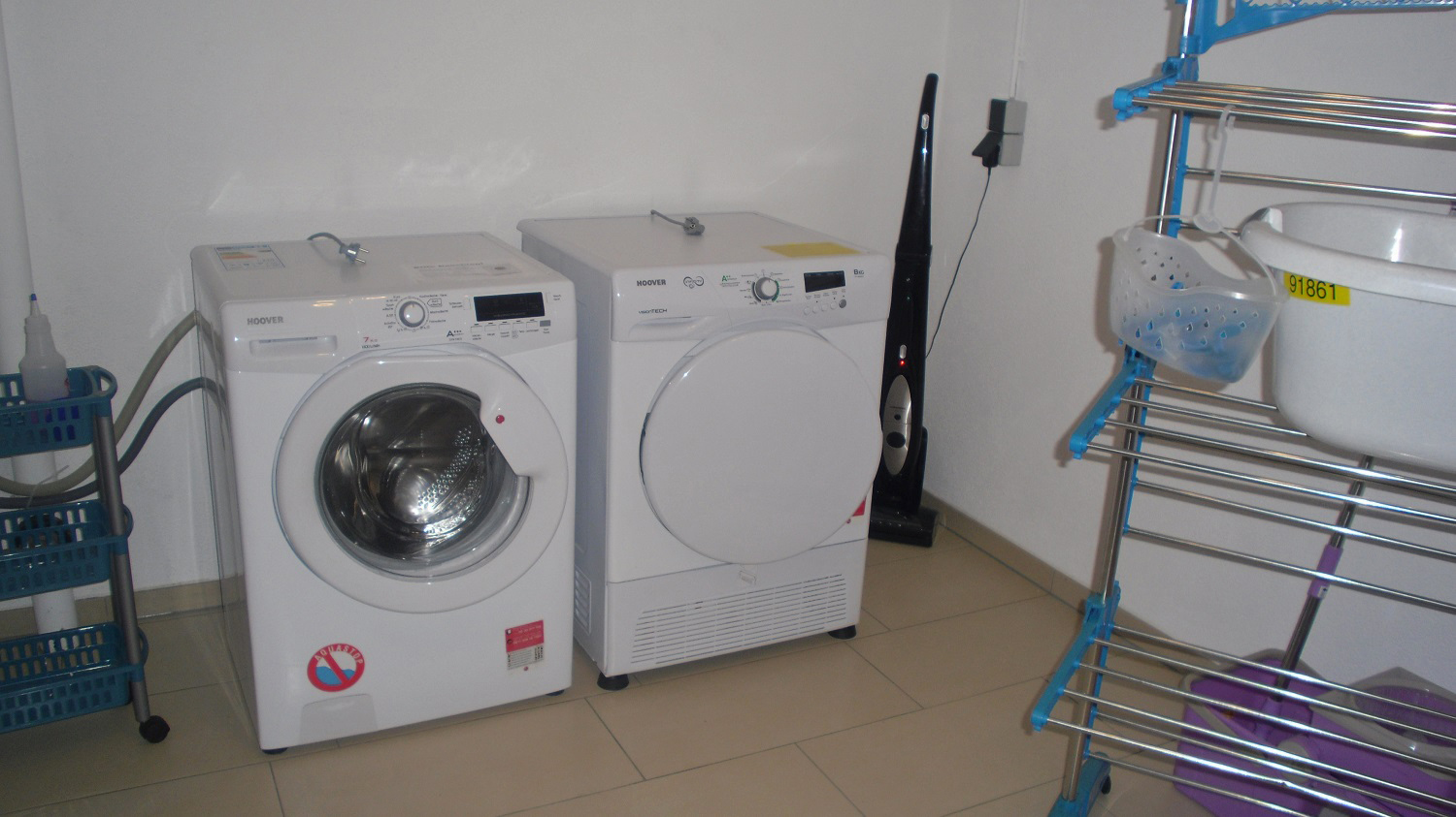 Waschmaschine/Trockner - Abstellraum