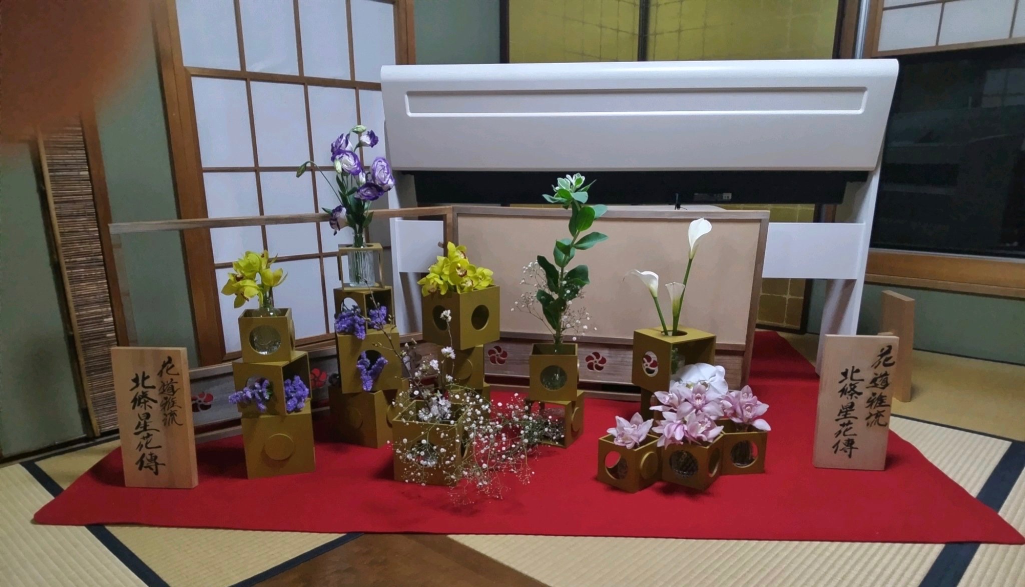 スターチス　胡蝶蘭　カラー　初雪草　カスミソウ　啓翁櫻　トルコキキョウ　sinnbi