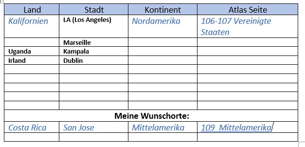 Me Aufgaben Woche 7 8 Schulwoche 35 36 Vivoweltentdeckers Webseite
