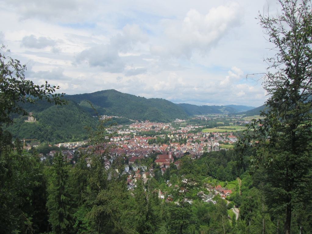 Blick über Waldkirch