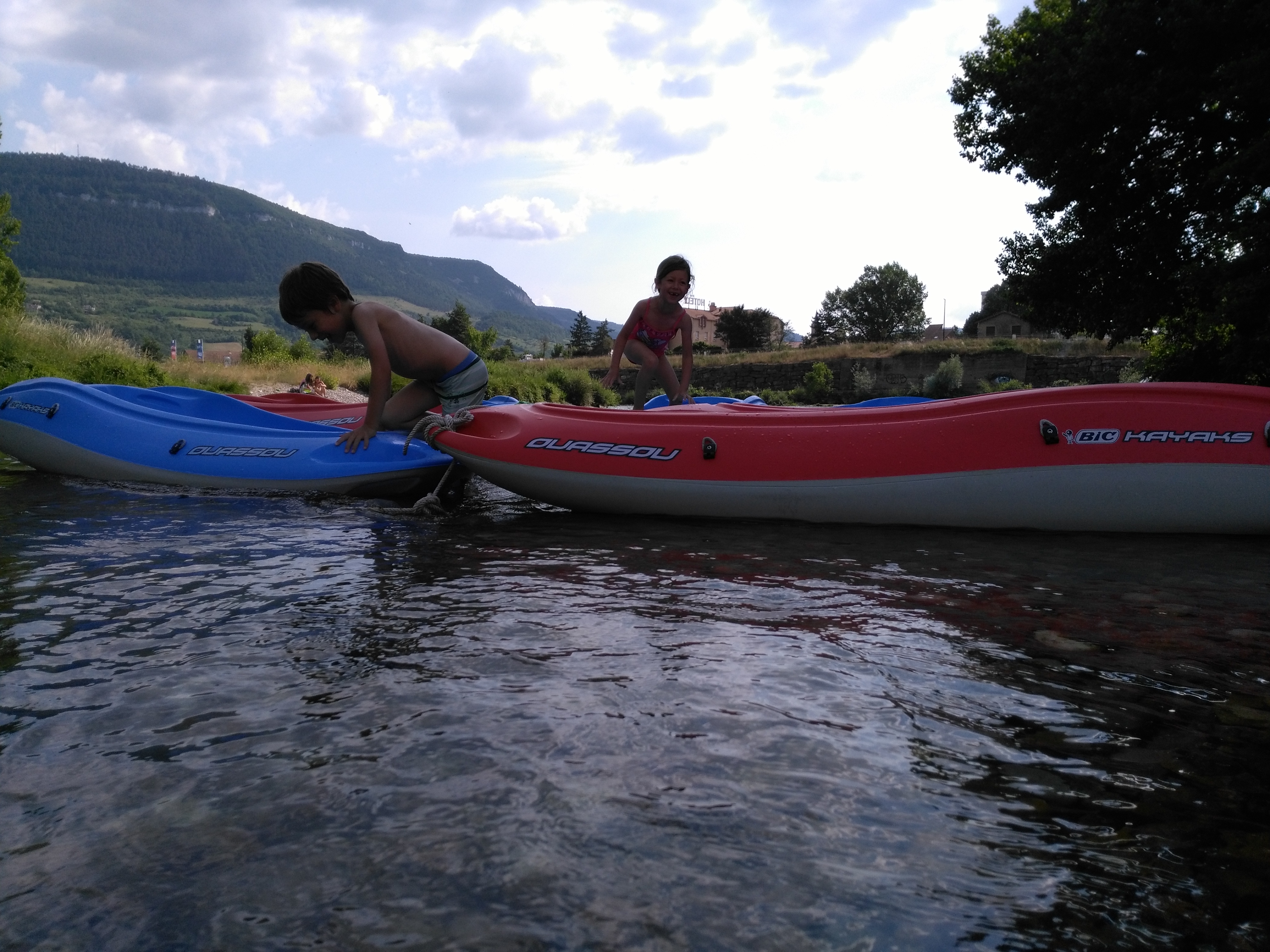 Les parcours Location canoës kayaks Franconne à Millau