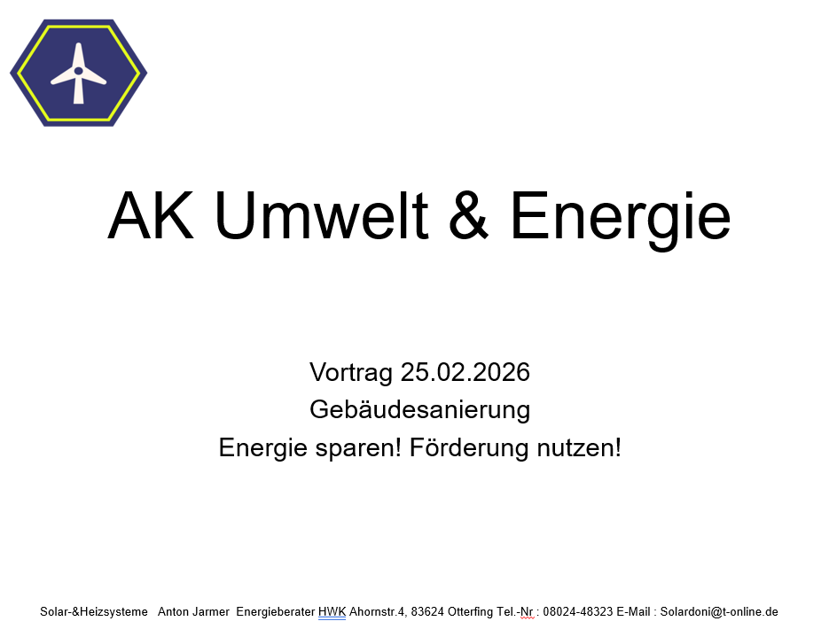 Rückblick Gebäudesanierung – Energie sparen, Förderung nutzen!