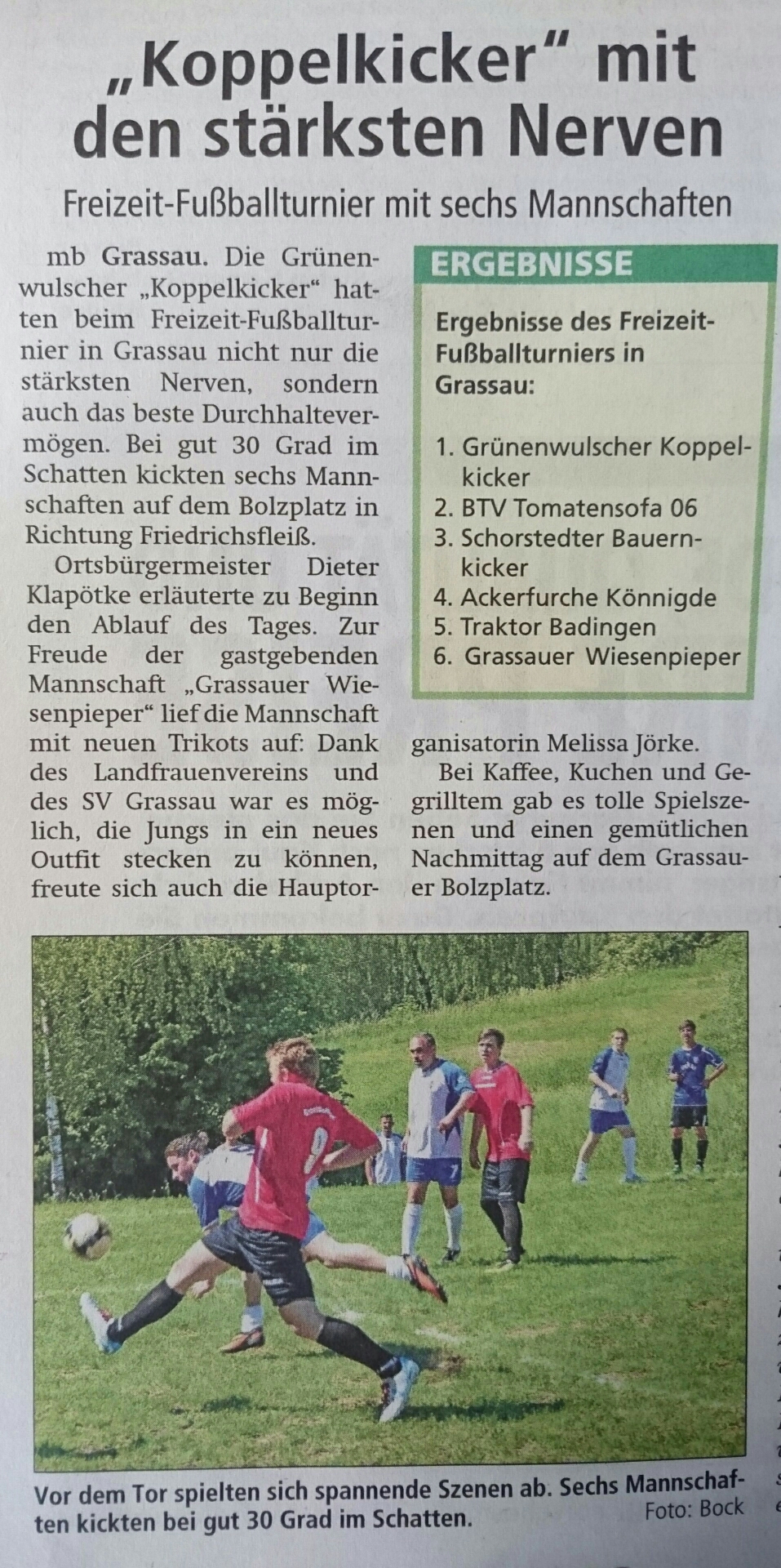 Altmark-Zeitung vom 11.06.2016, von Maik Bock 