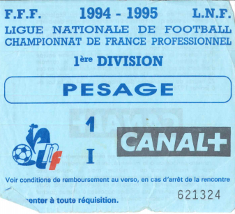 Saison 1994/1995 - Championnat de France