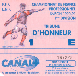 Saison 1990/1991 - Championnat de France