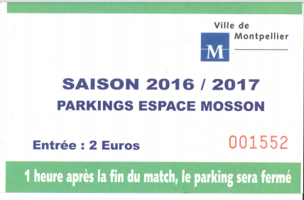24 sept. 2016: Montpellier HSC - FC Metz - 7ème journée - Championnat de France (0/1)