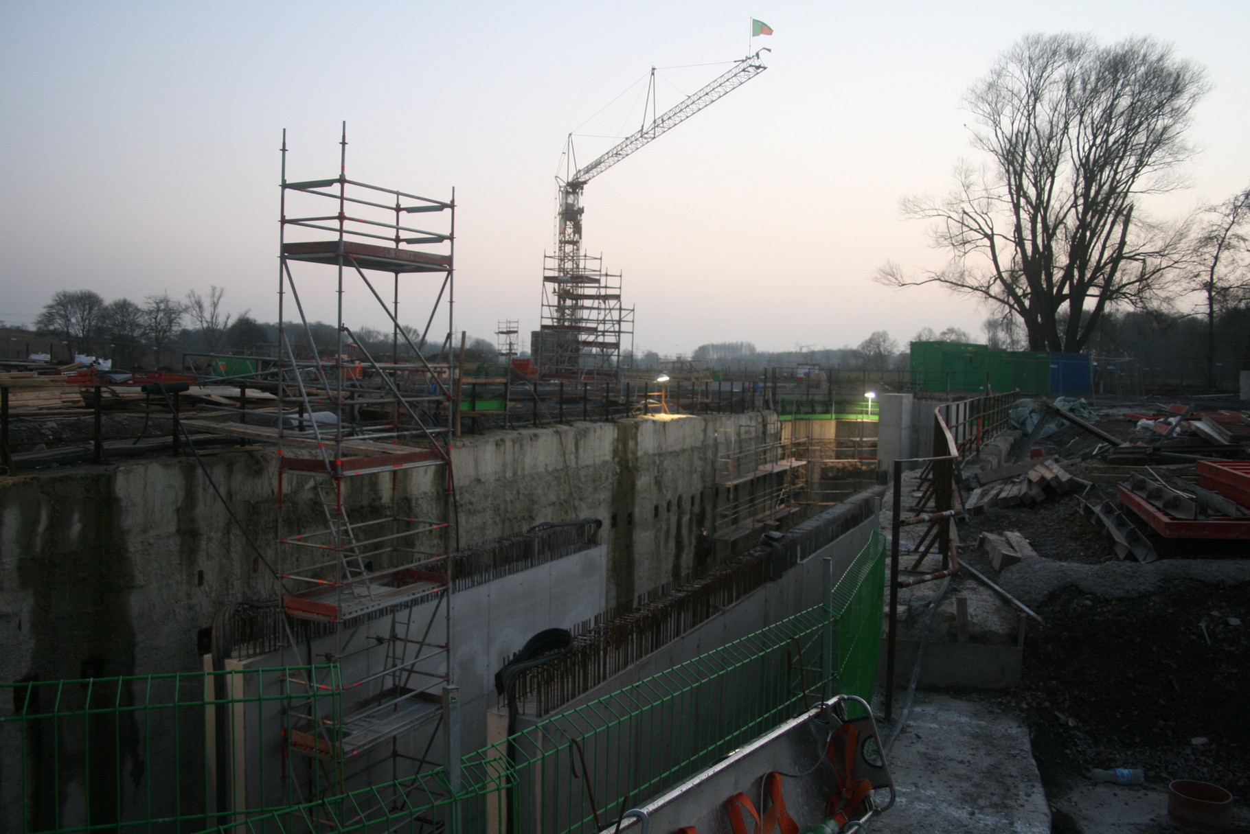 Baustelle Hennrichenburg