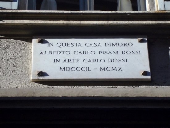 Palazzo Pisani Dossi, quartiere Brera - Milano