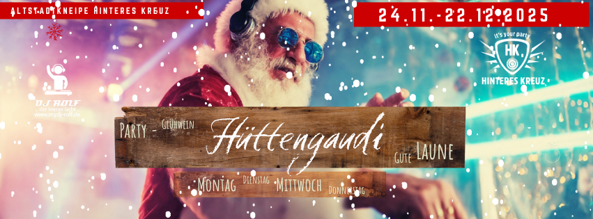 Weihnachtsmarkt Ulm, Glühwein, Party 