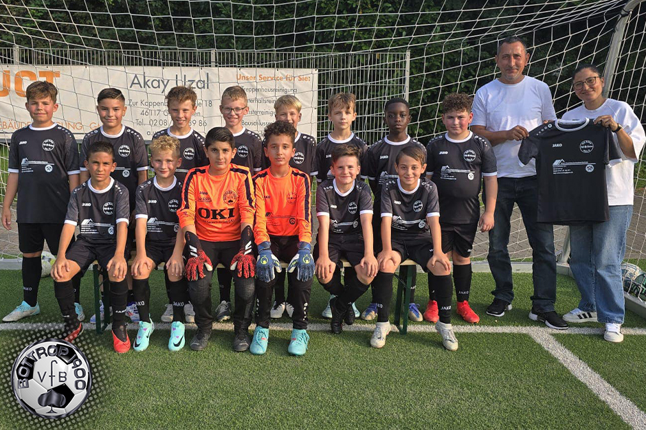 Unsere U11 II bedankt sich recht herzlich