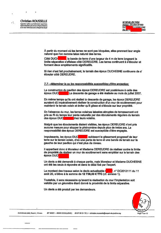 #StopCorruptionStop page 16sur40  Pièces de Me PROUT PROUT AFFAIRE CRIMINELLE «MES CHERS VOISINS» Maître vous êtes corrompue www.jesuispatrick.fr