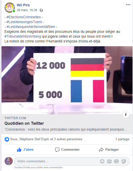 Facebook WIL PIRS Maître Wildfried PARIS AVOCAT DISSISENT Menacé de mort en FRANCE ww