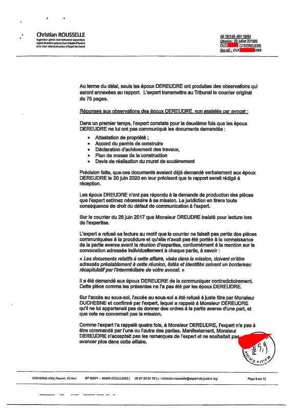 #StopCorruptionStop page 18sur40  Pièces de Me PROUT PROUT AFFAIRE CRIMINELLE «MES CHERS VOISINS» Maître vous êtes corrompue www.jesuispatrick.fr