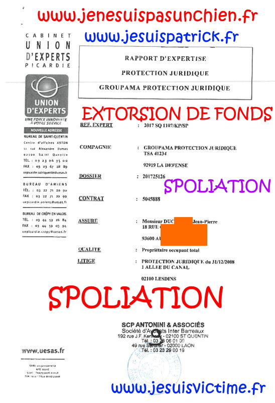 N43 Affaires Mes Chers Voisins Assignation Référé du 10 Juillet 2019 par Huissier de Justice la SCP Philippe HOELLE  à Saint-Quentin (02) #ExtorsionDeFonds www.jesuispatrick.fr www.jesuisvictime.fr www.justicemafia.fr www.jenesuispasunchien.fr #Spoliation