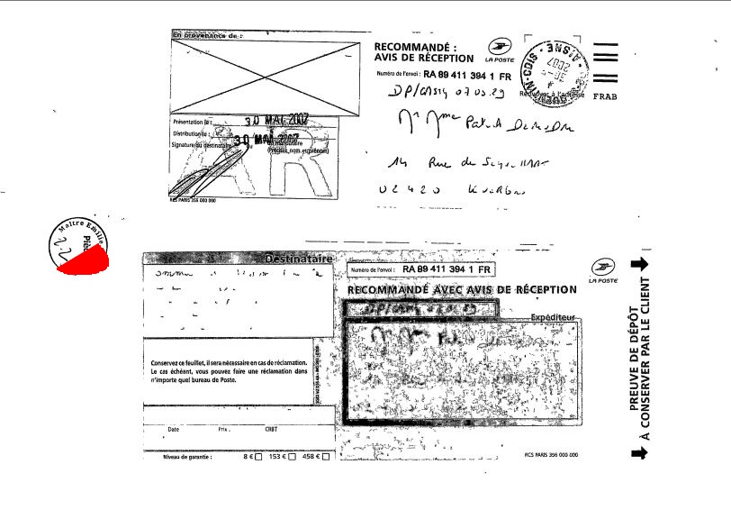 #StopCorruptionStop page 04sur40  Pièces de Me PROUT PROUT AFFAIRE CRIMINELLE «MES CHERS VOISINS» Maître vous êtes corrompue www.jesuispatrick.fr