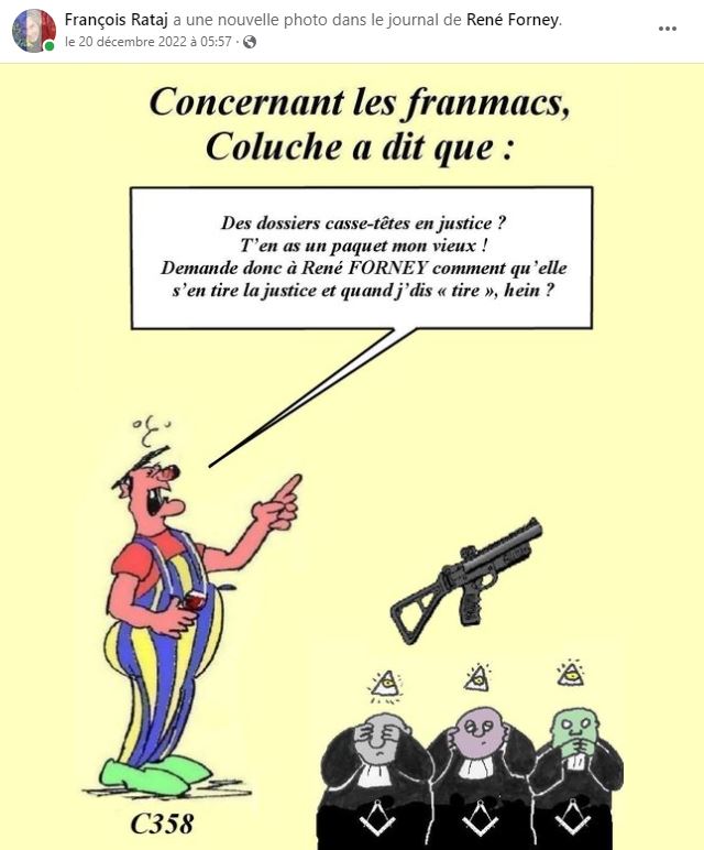 Monsieur René FORNEY Victime d'une tentative d'assassinat le Samedi 12 Novembre 2022 vers 15h50 sur le pont de CATANE côté SEYSSINET (38170). Il accuse les Milieux de la Corruption dans les Institutions du CARTEL GRENOBLOIS  (Justice, Police, Immobilier) 