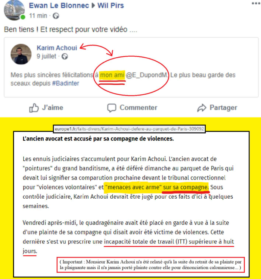 Facebook WIL PIRS Maître Wildfried PARIS AVOCAT DISSISENT Menacé de mort en FRANCE www.jesuispatrick.fr ALERTE ROUGE www.alerterouge-france.fr