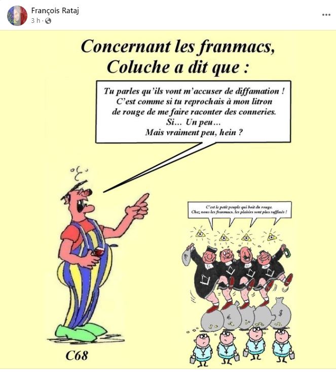 Les Franmacs et la Justice encore et encore de François RATAJ site Patrick DEREUDRE  www.stopcorruptionstop.fr  www.jesuisvictime.fr  www.jesuispatrick.fr PARJURE & CORRUPTION à très Grande Echelle au Coeur même de la JUSTICE & REPUBLIQUE