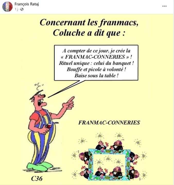 Les Franmacs et la Justice encore et encore de François RATAJ site Patrick DEREUDRE  www.stopcorruptionstop.fr  www.jesuisvictime.fr  www.jesuispatrick.fr PARJURE & CORRUPTION à très Grande Echelle au Coeur même de la JUSTICE & REPUBLIQUE