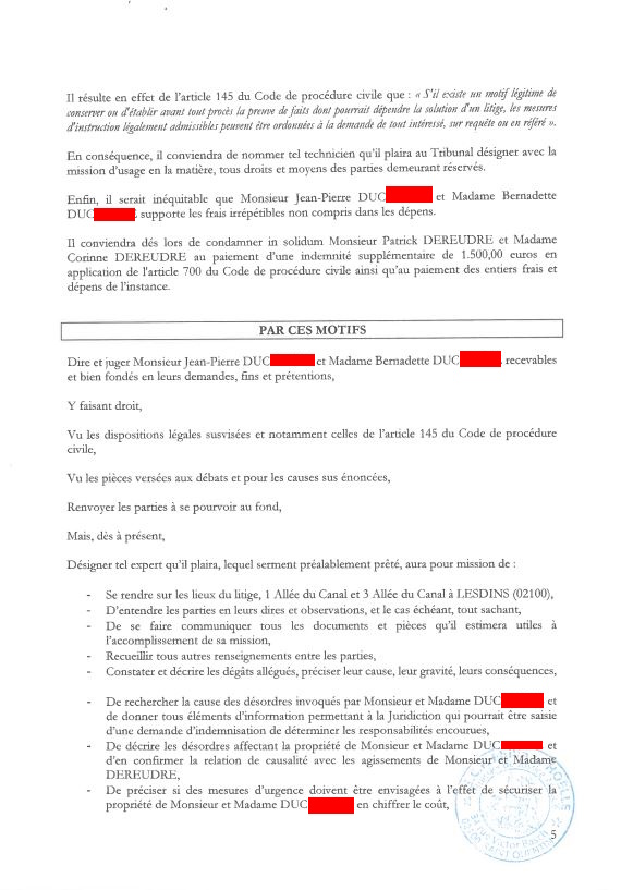 Pièce N° 2b Page 5 sur 59 ASSIGNATION EN REFERE du 19 Juillet 2019 AFFAIRE CRIMINELLE «MES CHERS VOISINS» Violences, Extorsion de Fonds, Maître Marc ANTONINI à l'œuvre et ce avec la bénédiction de toutes nos Institutions www.jesuispatrick.fr