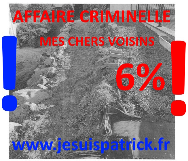 Pièce N°6c) Page 120sur134 AFFAIRE CRIMINELLE «MES CHERS VOISINS» SIGNIFICATION DE JUGEMENT, Violences, Extorsion de Fonds, Tentative Extorsion de Fonds, Maître Marc ANTONINI à l'œuvre et ce avec la bénédiction de nos Institutions www.jesuispatrick.fr
