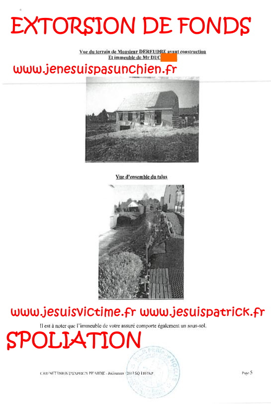 N47 Affaires Mes Chers Voisins Assignation Référé du 10 Juillet 2019 par Huissier de Justice la SCP Philippe HOELLE  à Saint-Quentin (02) #ExtorsionDeFonds www.jesuispatrick.fr www.jesuisvictime.fr www.justicemafia.fr www.jenesuispasunchien.fr #Spoliation