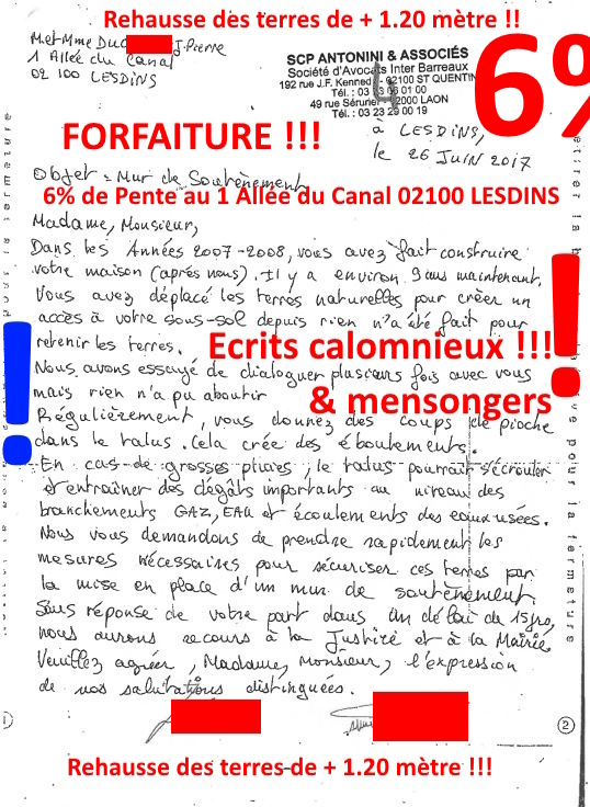 Pièce N°6c) Page 040sur134 AFFAIRE CRIMINELLE «MES CHERS VOISINS» SIGNIFICATION DE JUGEMENT, Violences, Extorsion de Fonds, Tentative Extorsion de Fonds, Maître Marc ANTONINI à l'œuvre et ce avec la bénédiction de nos Institutions www.jesuispatrick.fr