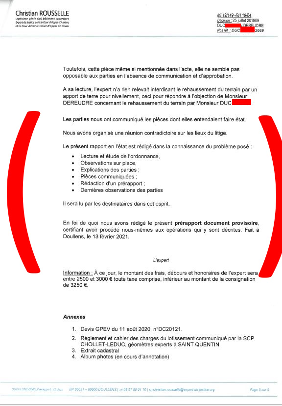 Pièce N°3b) Page10 sur27 AFFAIRE CRIMINELLE «MES CHERS VOISINS» Pré-rapport Christian ROUSSELLE, Violences, Extorsion de Fonds, Tentative Extorsion de Fonds, Maître Marc ANTONINI à l'œuvre et ce avec la bénédiction de nos Institutions www.jesuispatrick.fr