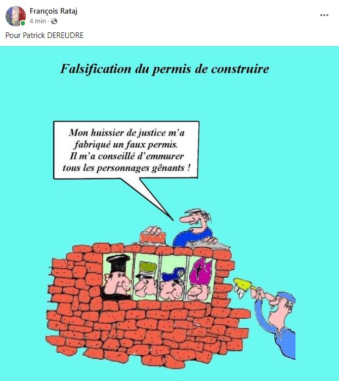 La profession d'avocat doit disparaître ! de François RATAJ site Patrick DEREUDRE  www.stopcorruptionstop.fr  www.jesuisvictime.fr  www.jesuispatrick.fr PARJURE & CORRUPTION à très Grande Echelle au Coeur même de la JUSTICE & REPUBLIQUE