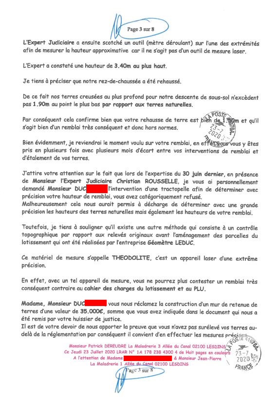 Pièce N° 1a) Page 22 sur 69 Pour preuve de notre bonne foi... AFFAIRE CRIMINELLE «MES CHERS VOISINS» Violences, Extorsion de Fonds, Maître Marc ANTONINI à l'oeuvre et ce avec la bénédiction de toutes nos Institutions www.jesuispatrick.fr