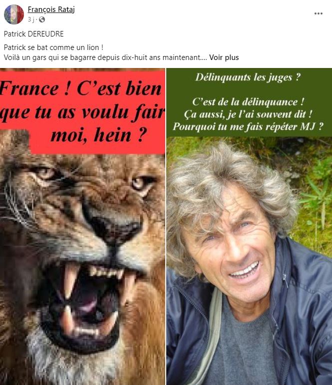 Monsieur René FORNEY Victime d'une tentative d'assassinat le Samedi 12 Novembre 2022 vers 15h50 sur le pont de CATANE côté SEYSSINET (38170). Il accuse les Milieux de la Corruption dans les Institutions du CARTEL GRENOBLOIS  (Justice, Police, Immobilier) 