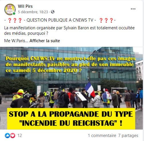 Facebook WIL PIRS Maître Wildfried PARIS AVOCAT DISSISENT Menacé de mort en FRANCE www.jesuispatrick.fr ALERTE ROUGE www.alerterouge-france.fr