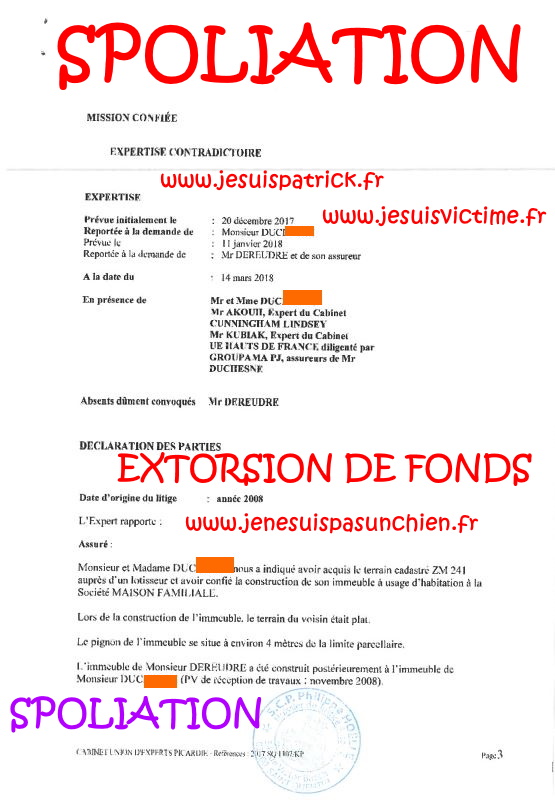 N45 Affaires Mes Chers Voisins Assignation Référé du 10 Juillet 2019 par Huissier de Justice la SCP Philippe HOELLE  à Saint-Quentin (02) #ExtorsionDeFonds www.jesuispatrick.fr www.jesuisvictime.fr www.justicemafia.fr www.jenesuispasunchien.fr #Spoliation