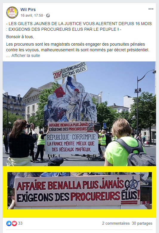 Facebook WIL PIRS Maître Wildfried PARIS AVOCAT DISSISENT Menacé de mort en FRANCE www.jesuispatrick.fr ALERTE ROUGE www.alerterouge-france.fr