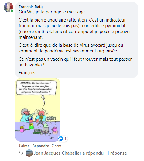 Facebook WIL PIRS Maître Wildfried PARIS AVOCAT DISSISENT Menacé de mort en FRANCE www.jesuispatrick.fr ALERTE ROUGE www.alerterouge-france.fr