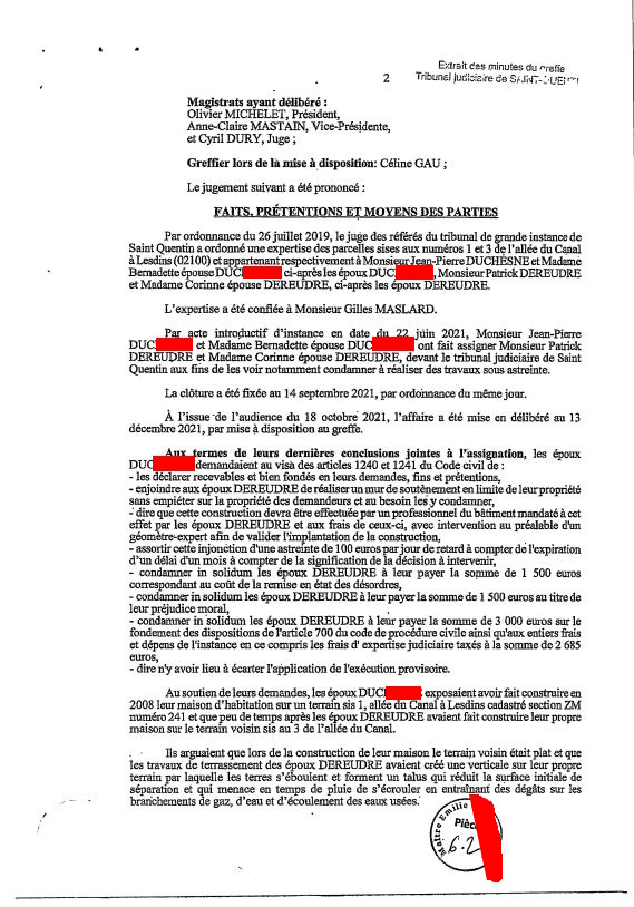 #StopCorruptionStop page 23sur40  Pièces de Me PROUT PROUT AFFAIRE CRIMINELLE «MES CHERS VOISINS» Maître vous êtes corrompue www.jesuispatrick.fr