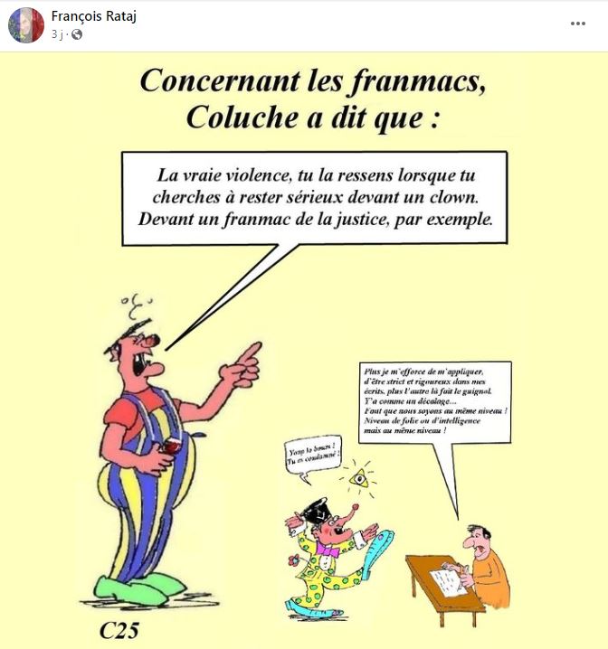 La profession d'avocat doit disparaître ! de François RATAJ site Patrick DEREUDRE  www.stopcorruptionstop.fr  www.jesuisvictime.fr  www.jesuispatrick.fr PARJURE & CORRUPTION à très Grande Echelle au Coeur même de la JUSTICE & REPUBLIQUE